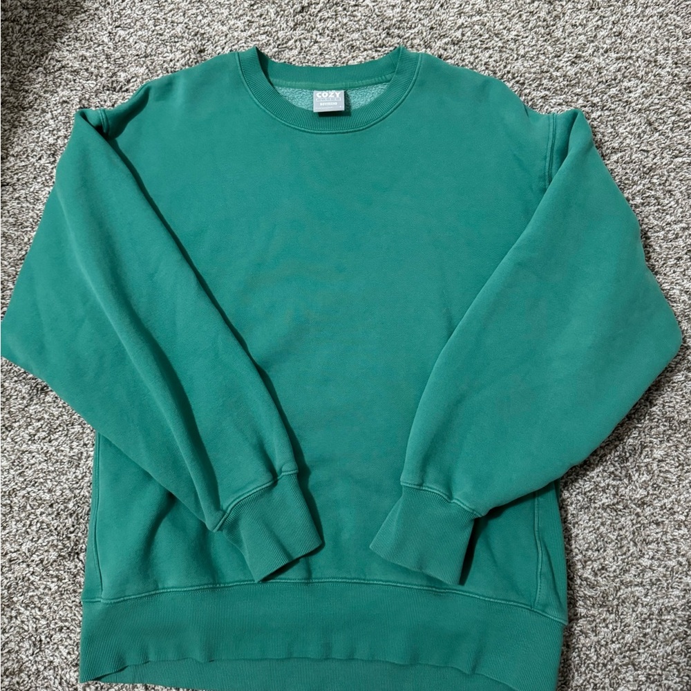 tna cozy fleece boyfriend crewneck